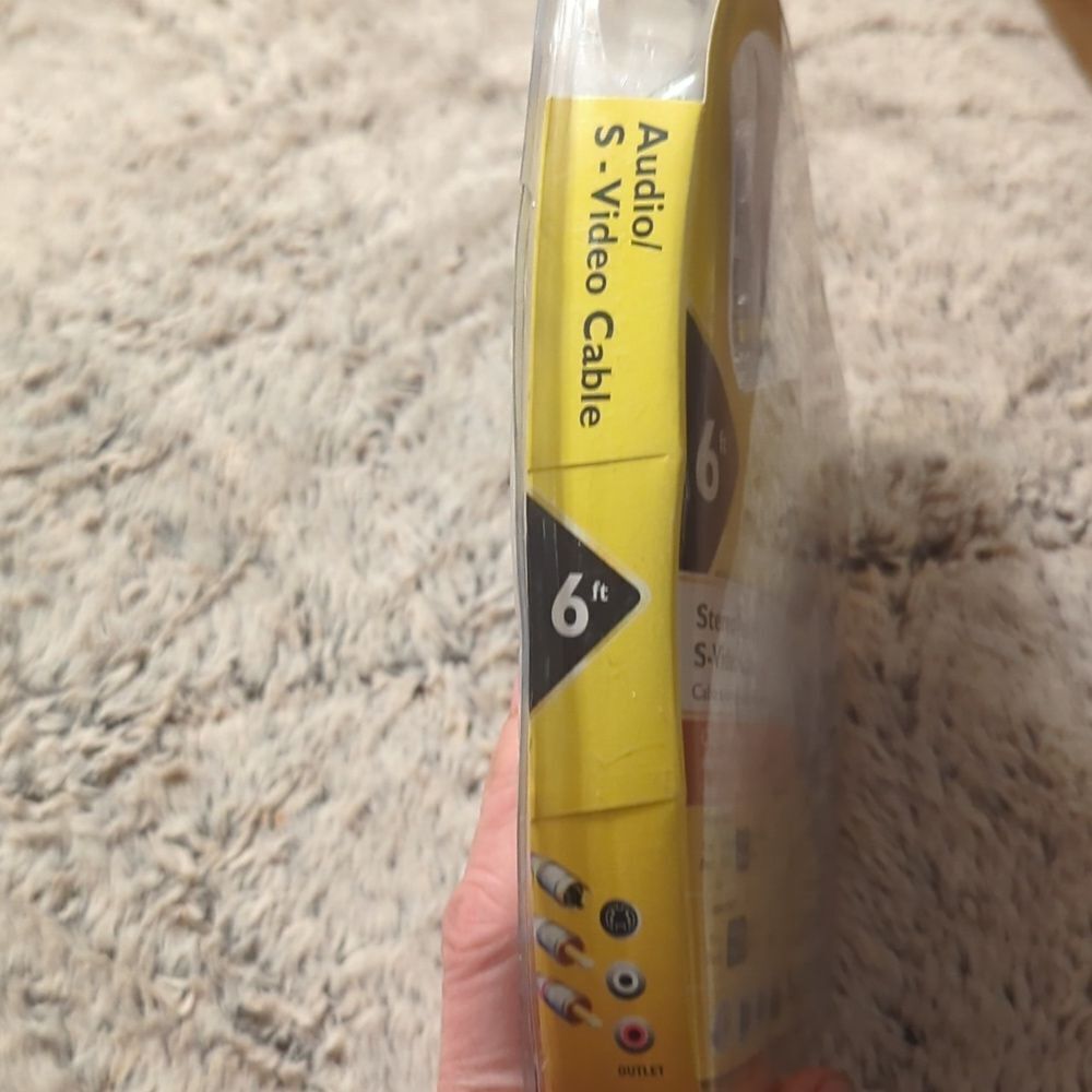 Philips Component Cables SWV3903/17 6 Foot 24K Gold Plated New Sealed - Picture 3 of 5